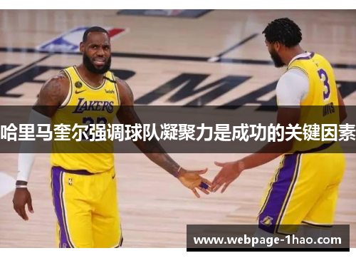 哈里马奎尔强调球队凝聚力是成功的关键因素